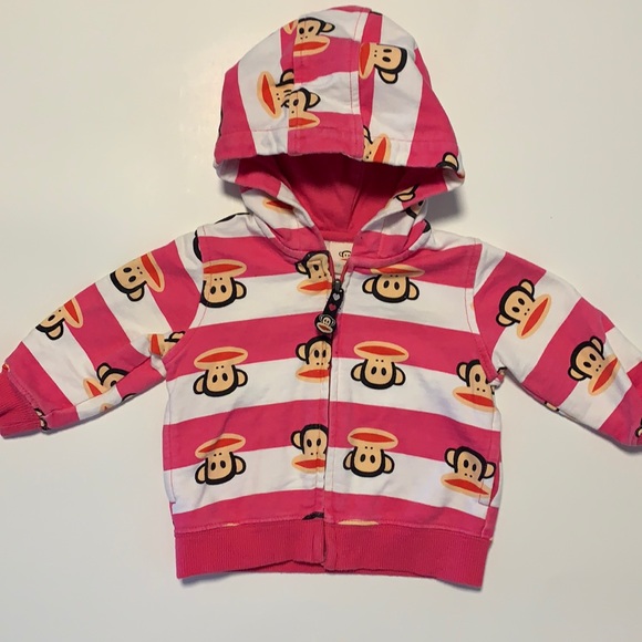 Paul Frank 9M zip up Hooded Sweat Jacket - Picture 1 of 4